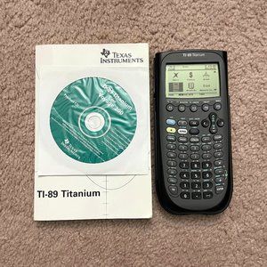 Ti-89 Titanium Texas Instruments Graphing Calculator